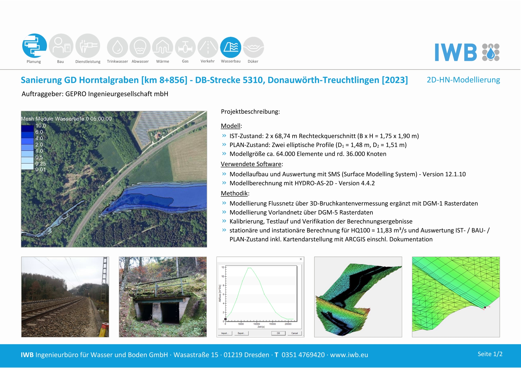 Sanierung GD Horntalgraben [km 8+856] - DB-Strecke 5310, Donauwörth-Treuchtlingen - GEPRO [2023]